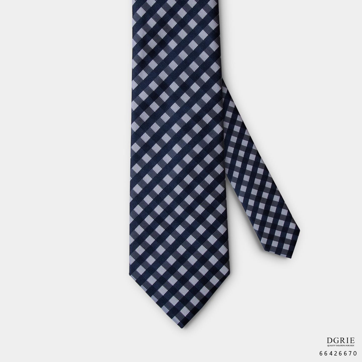 เนคไท สีกรม เนคไทยสีฟ้า Mix Navy Blue | Dark Blue Neck Tie