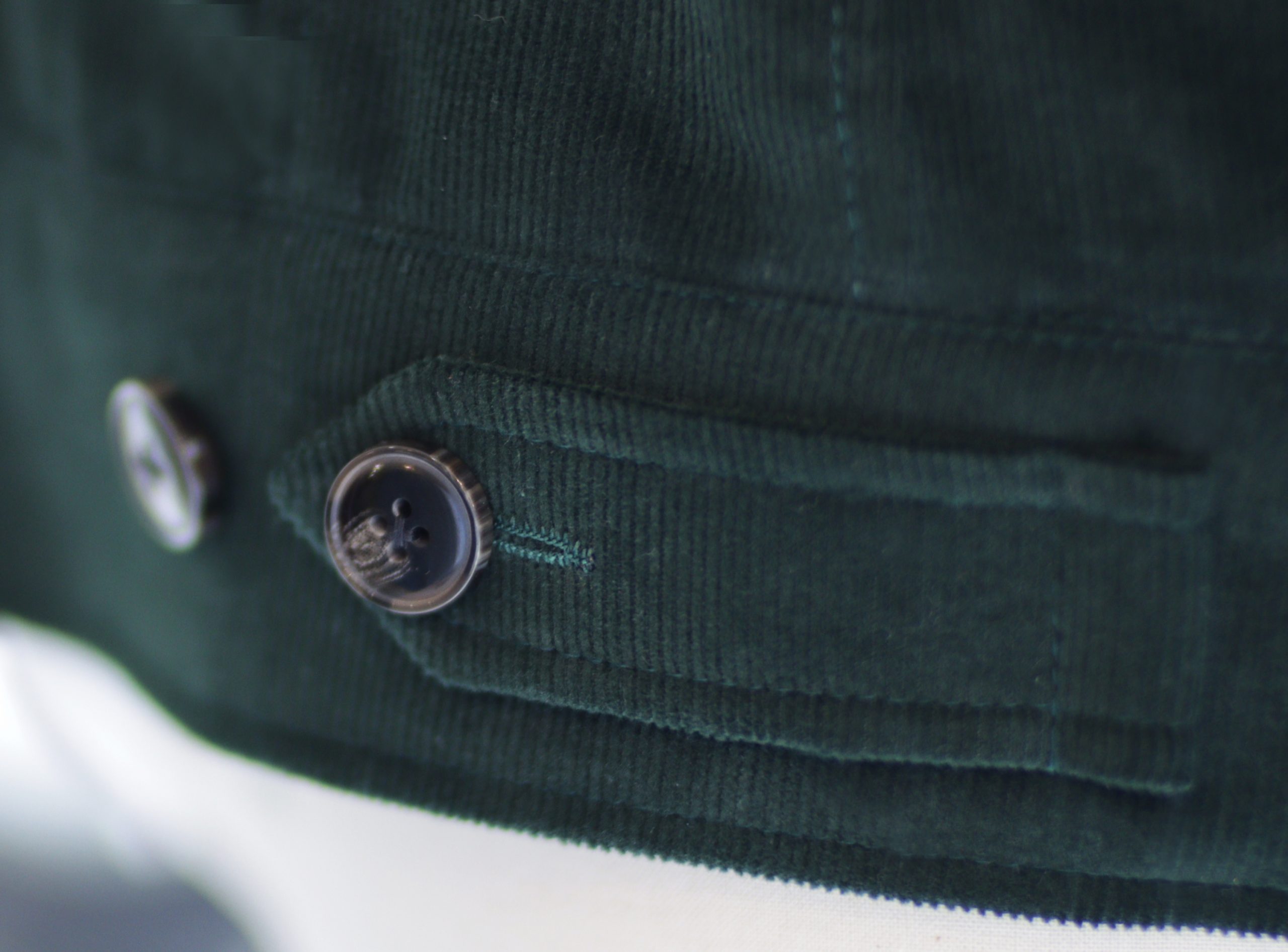 ตัดเสื้อแจ็คเก็ตผ้าลูกฟูก สีเขียว GREEN CORDUROY JACKET