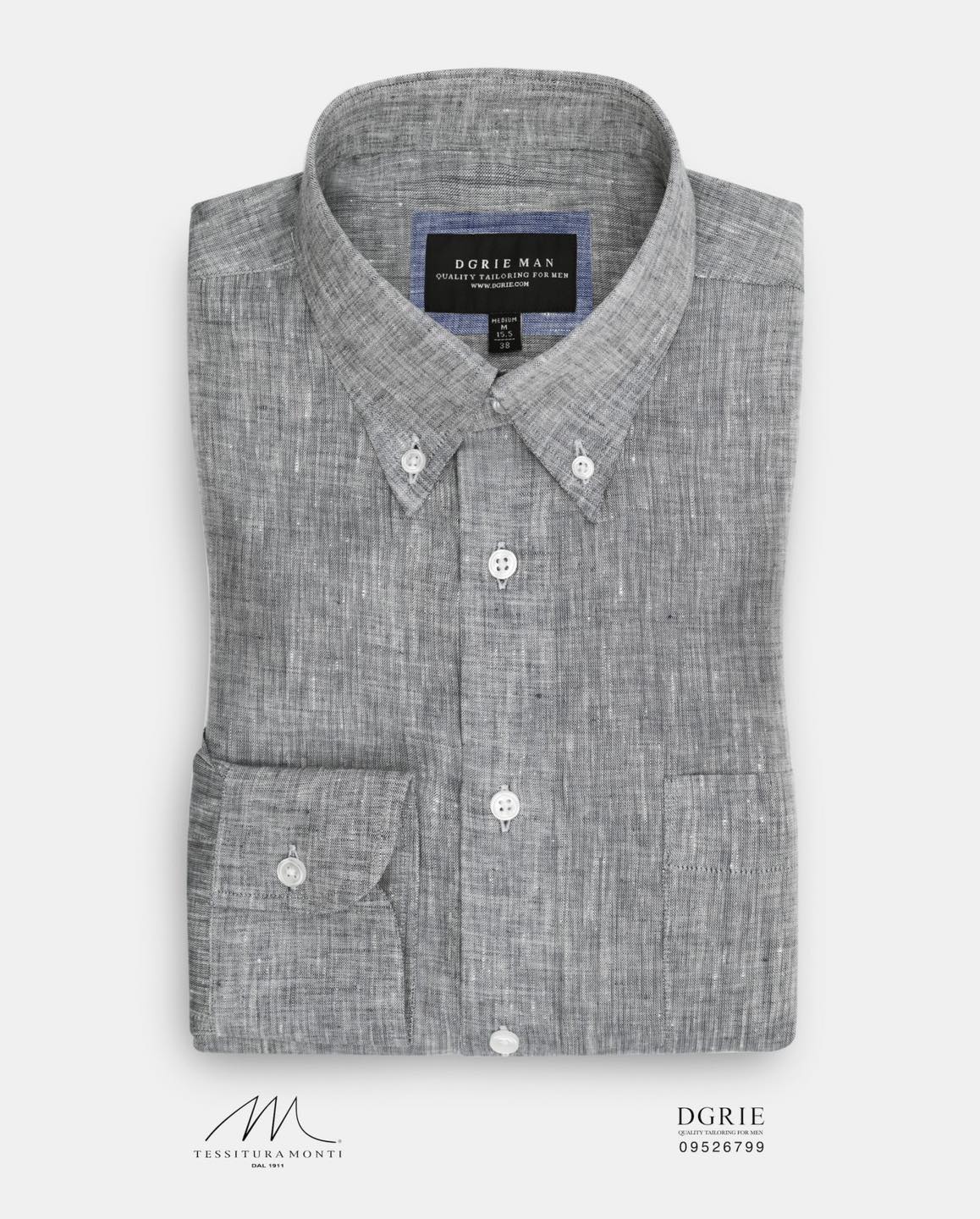 Monti : Linen Button Down Shirts - DGRIE