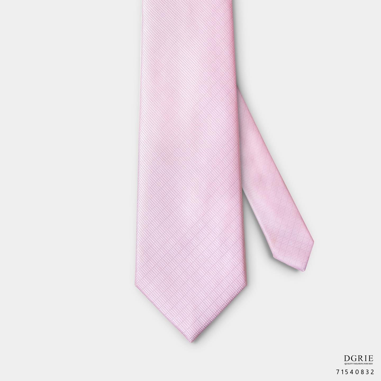 เนคไท สีแดง Red & Burgundy 3 Inch 100% Silk Ties - DGRIE