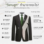 Vegan Suits "วีแกนสูท" ทำมาจากอะไร? - DGRIE