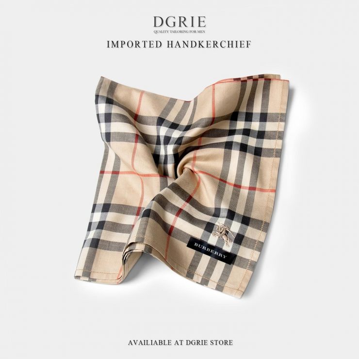 ผ้าเช็ดหน้าสูท EXCLUSIVE Brand Handkerchief Vintage