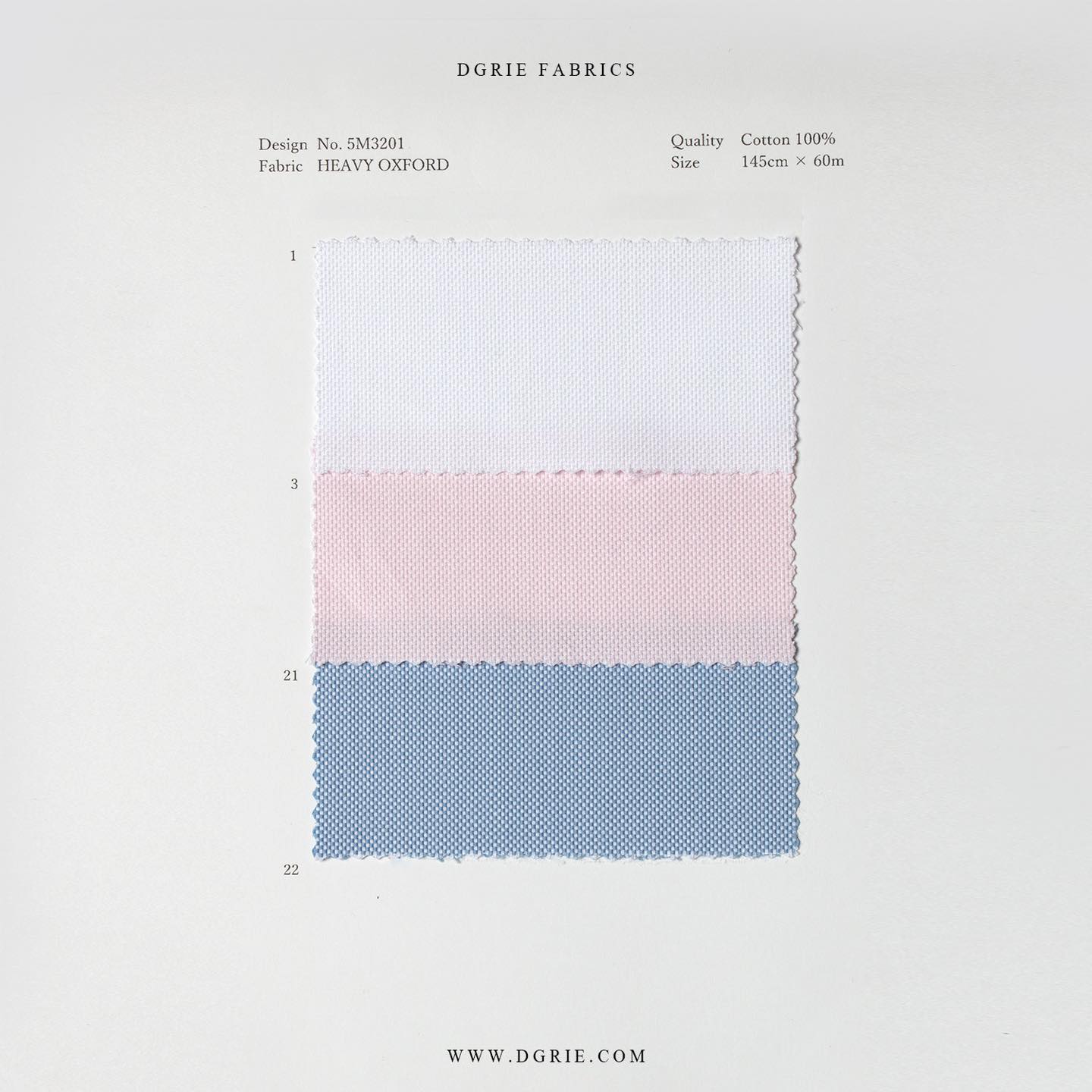 เสื้อเชิ้ตปกติดกระดุม DGRIE Cotton Oxford Button-Down