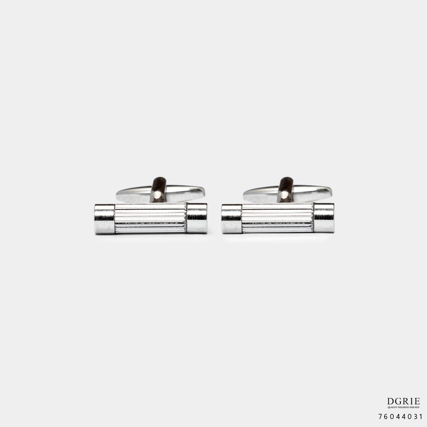คัฟลิงค์ เสื้อเชิ้ต Mixed Bullet Cufflinks in Silver