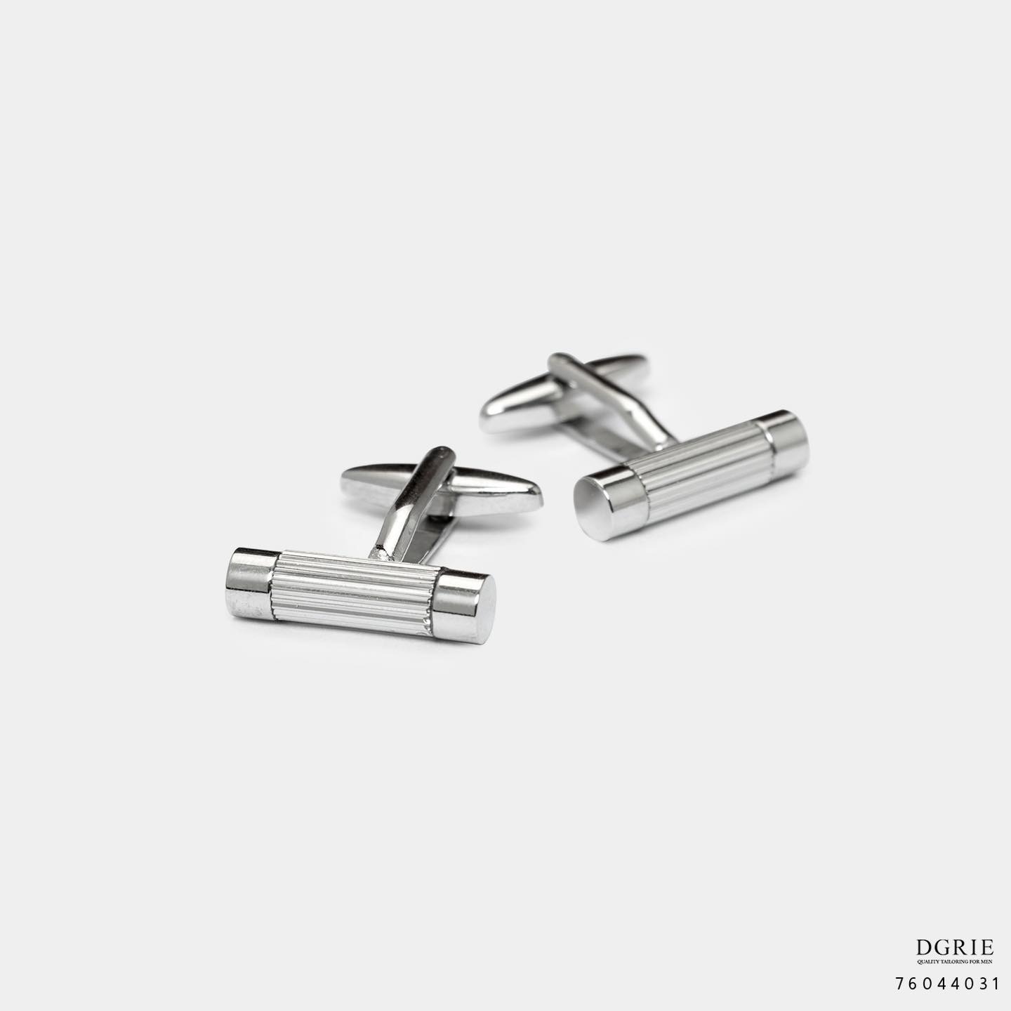 คัฟลิงค์ เสื้อเชิ้ต Mixed Bullet Cufflinks in Silver