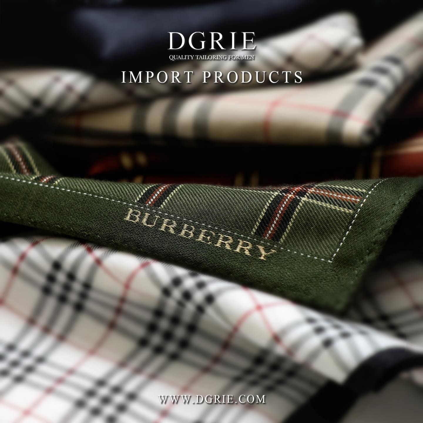 ผ้าเช็ดหน้า เสื้อสูท DGRIE SELECTIVE - POCKET SQUARE