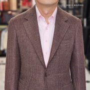 ตัดสูทลินิน Classic Italy Check Irish Linen Suits