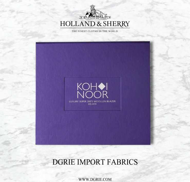 Koh i Noor - Holland & Sherry - LUXURY SUPER 200’s Woollen 18 Koh i Noor - Holland & Sherry - LUXURY SUPER 200’s Woollen