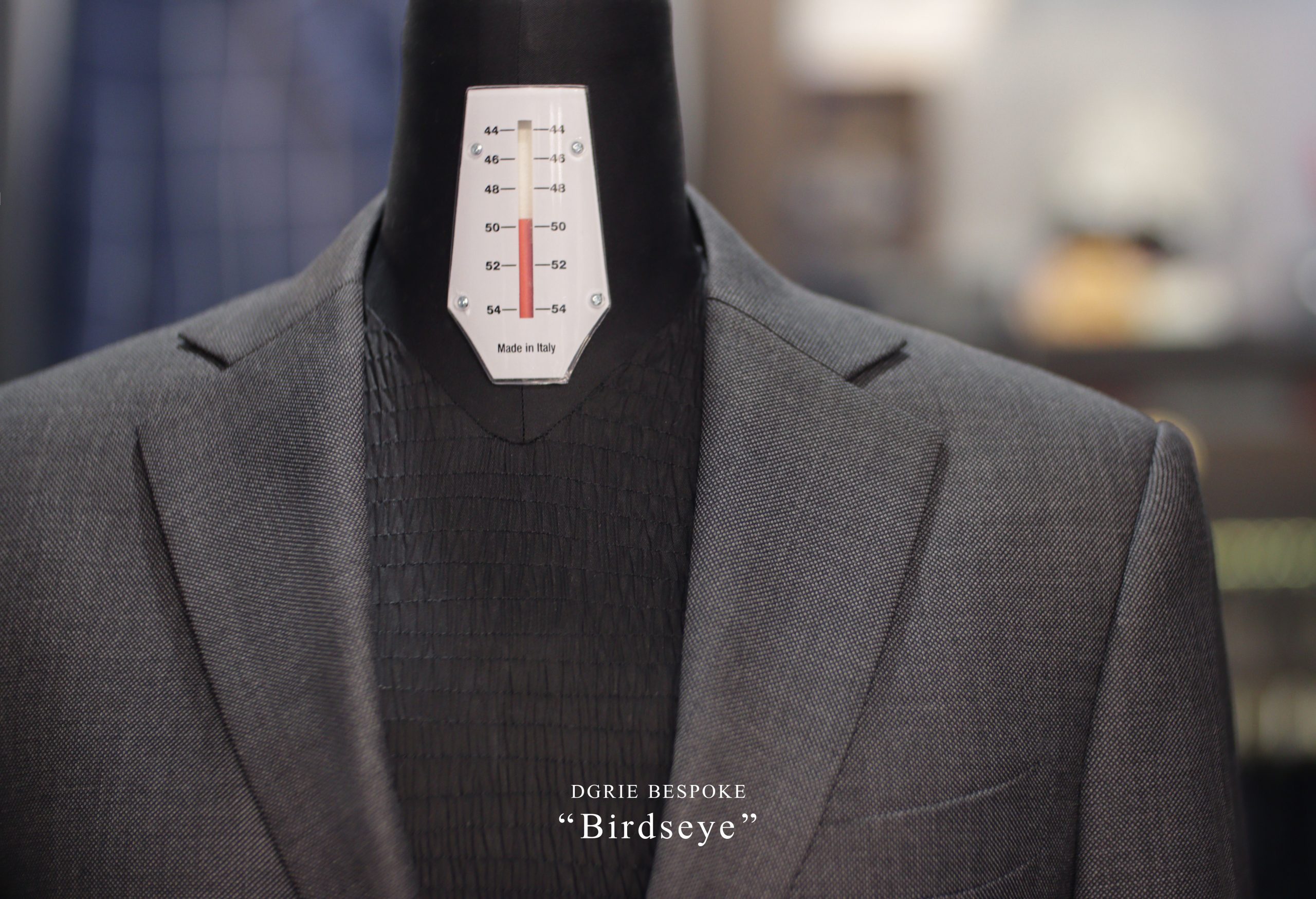 ตัดสูท DGRIE Classic birdseye Grey Suits