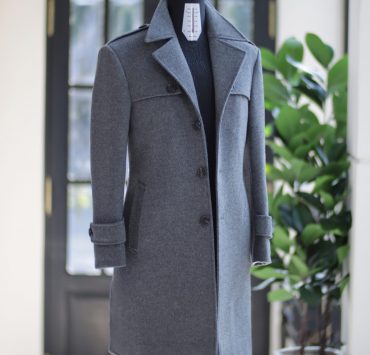 ตัดเสื้อโค้ท สีเทา DGRIE PREMIUM GREY OVERCOAT
