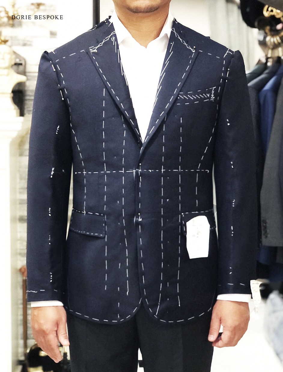ตัดสูท Fitting Hand Lapel Canvas Suits