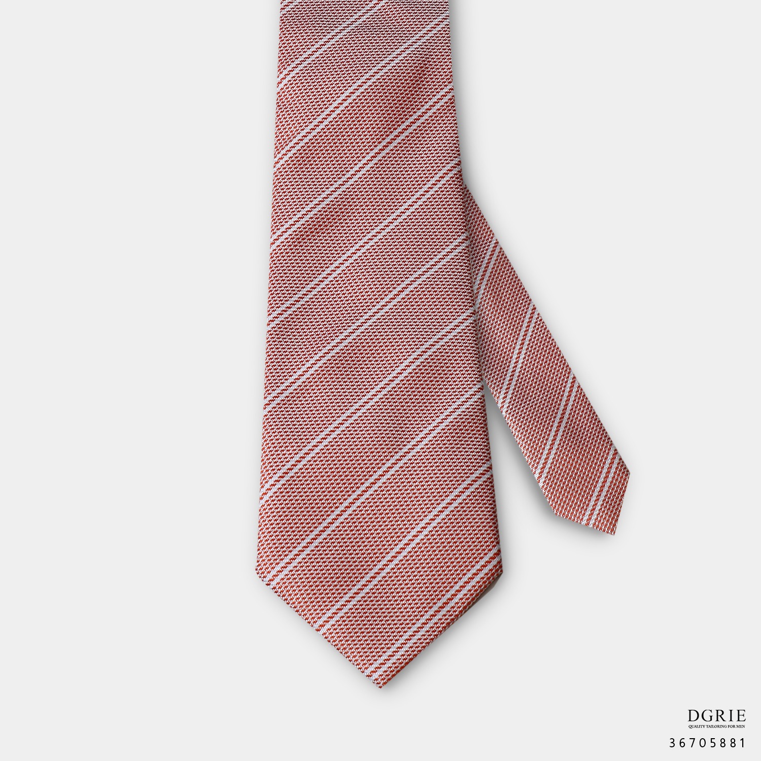 เนคไท Multi-Color Mix Stripe Necktie | DGRIE