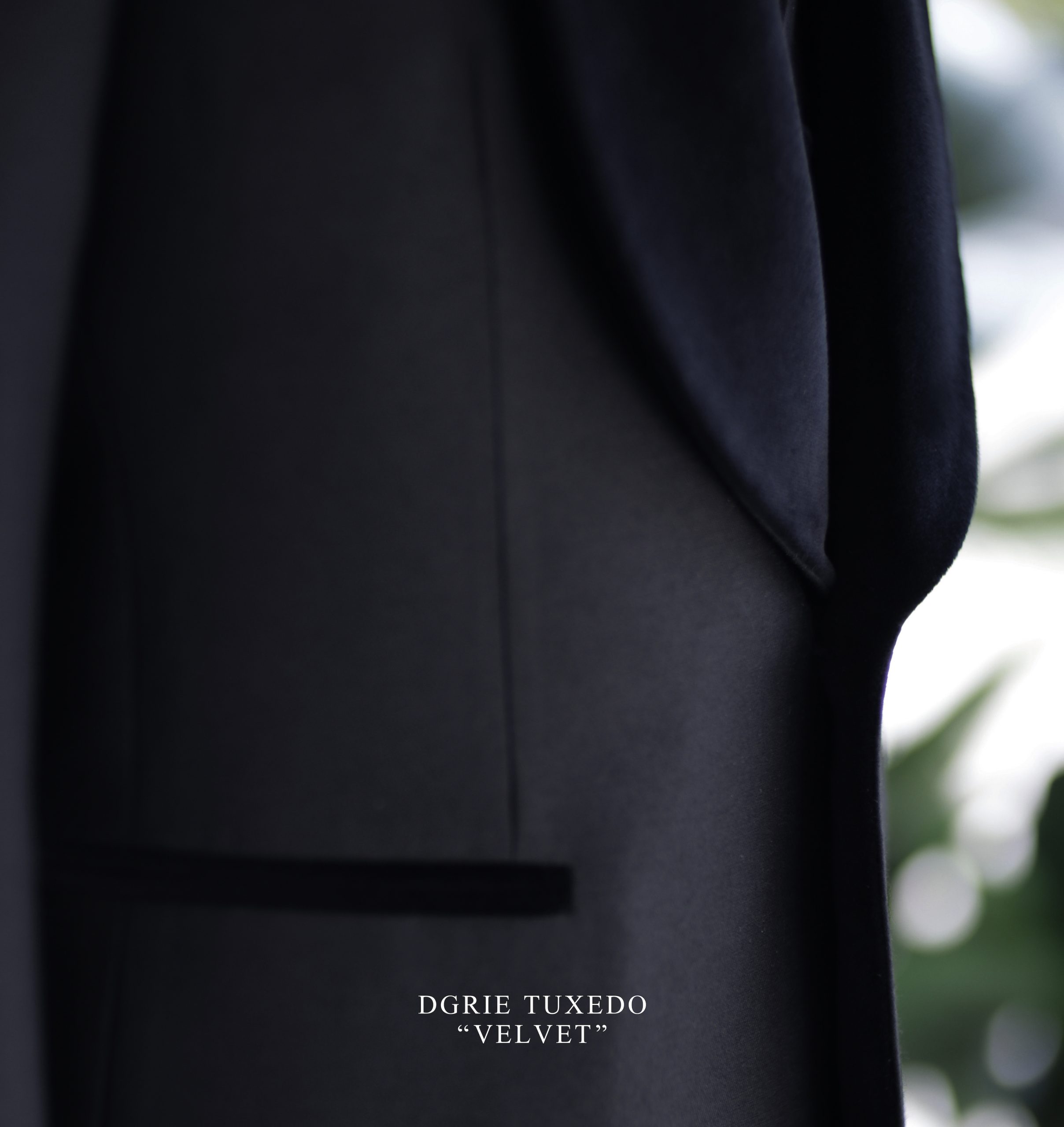 เสื้อสูท ทักซิโด้ DGRIE BLACK LUXURY TUXEDO VELVET SET