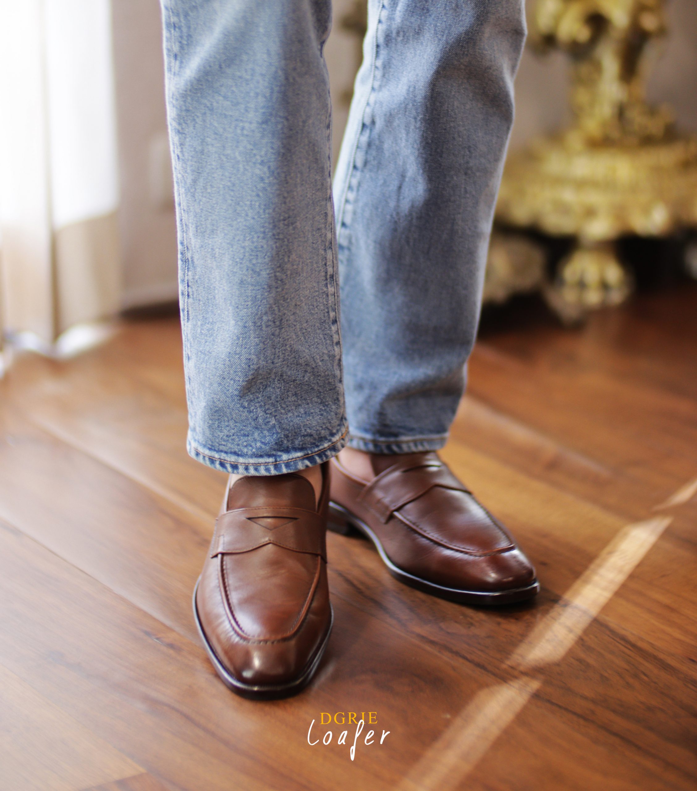 ตัดสูทสีเขียวลายตาราง DGRIE Classic Green Windowpane jacket