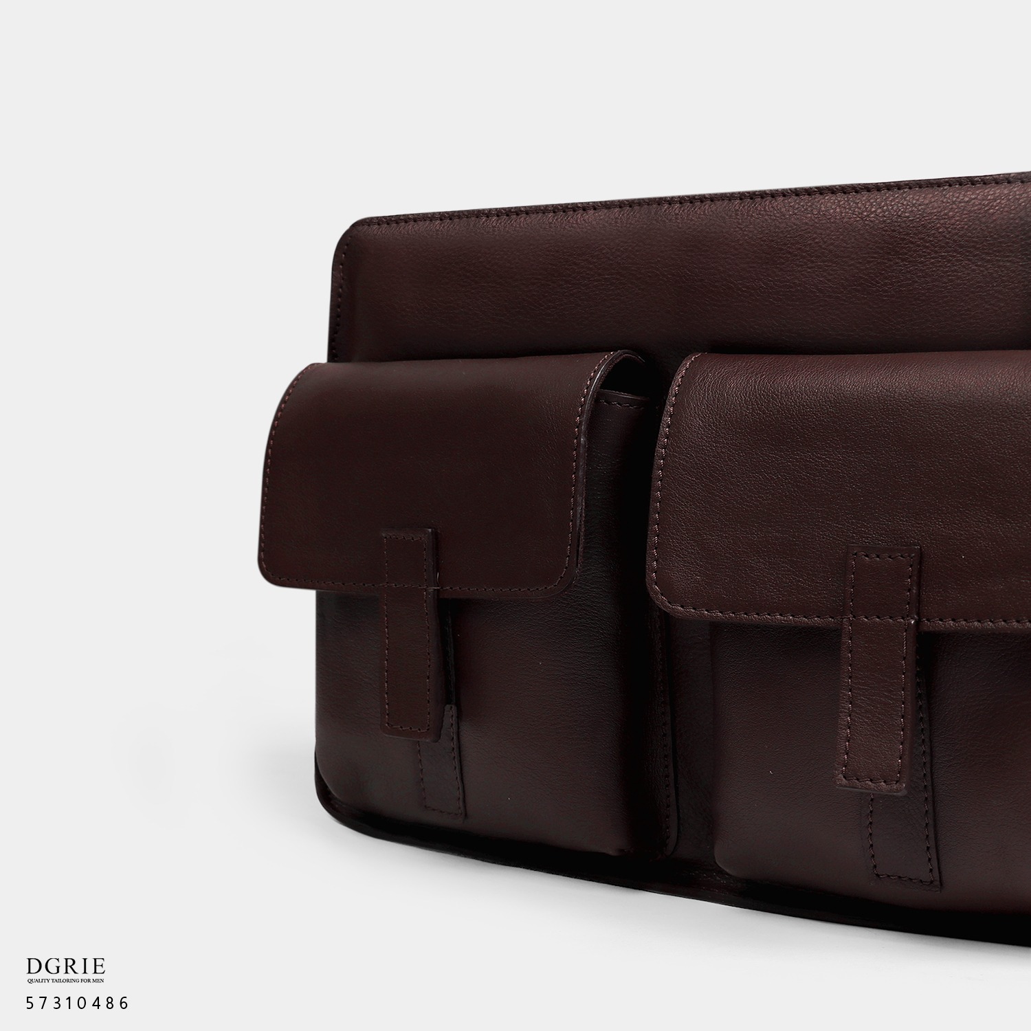 db side_0 กระเป๋าหนัง DGRIE Messenger Bag Leather