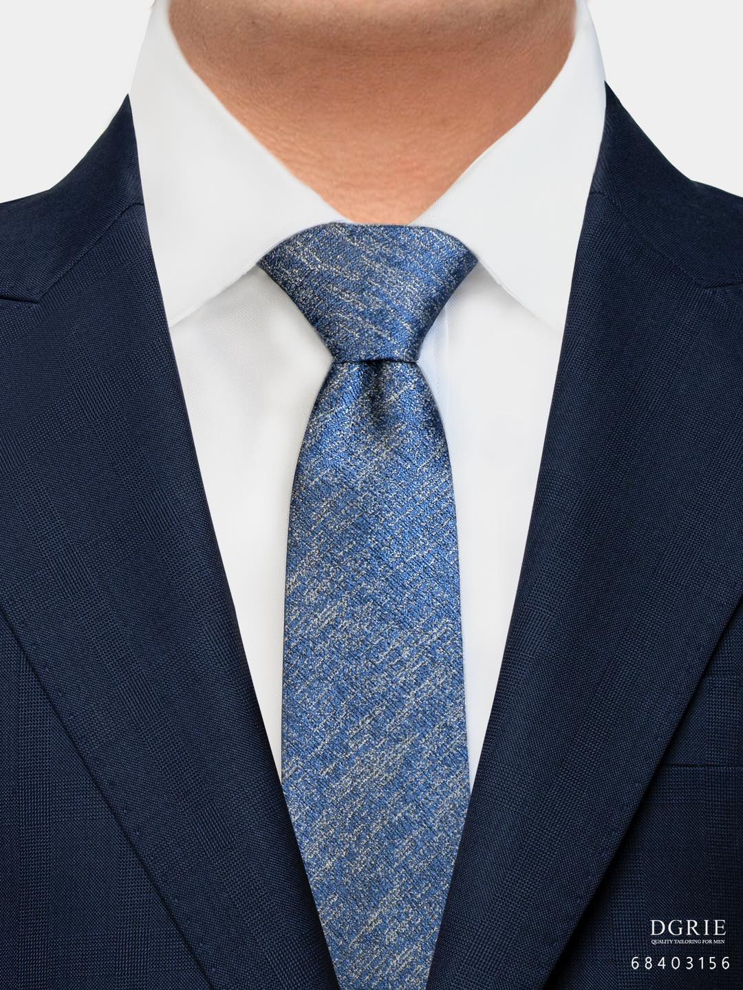เนคไท Herringbone 3 Inch Silk Ties– DGRIE