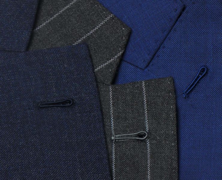 Italy Milanese Buttonhole รังกระดุมที่ถักด้วยมือสไตล์อิตาลี