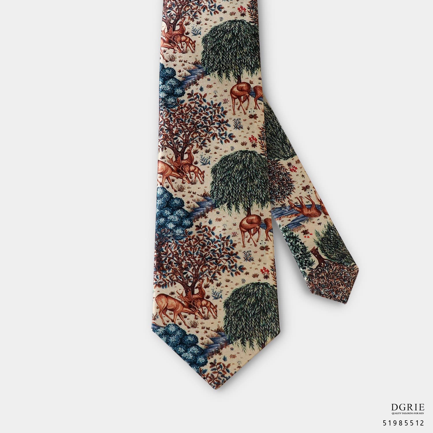 เนคไท ผู้ชาย Tropical Nature Graphics Neckties Collection