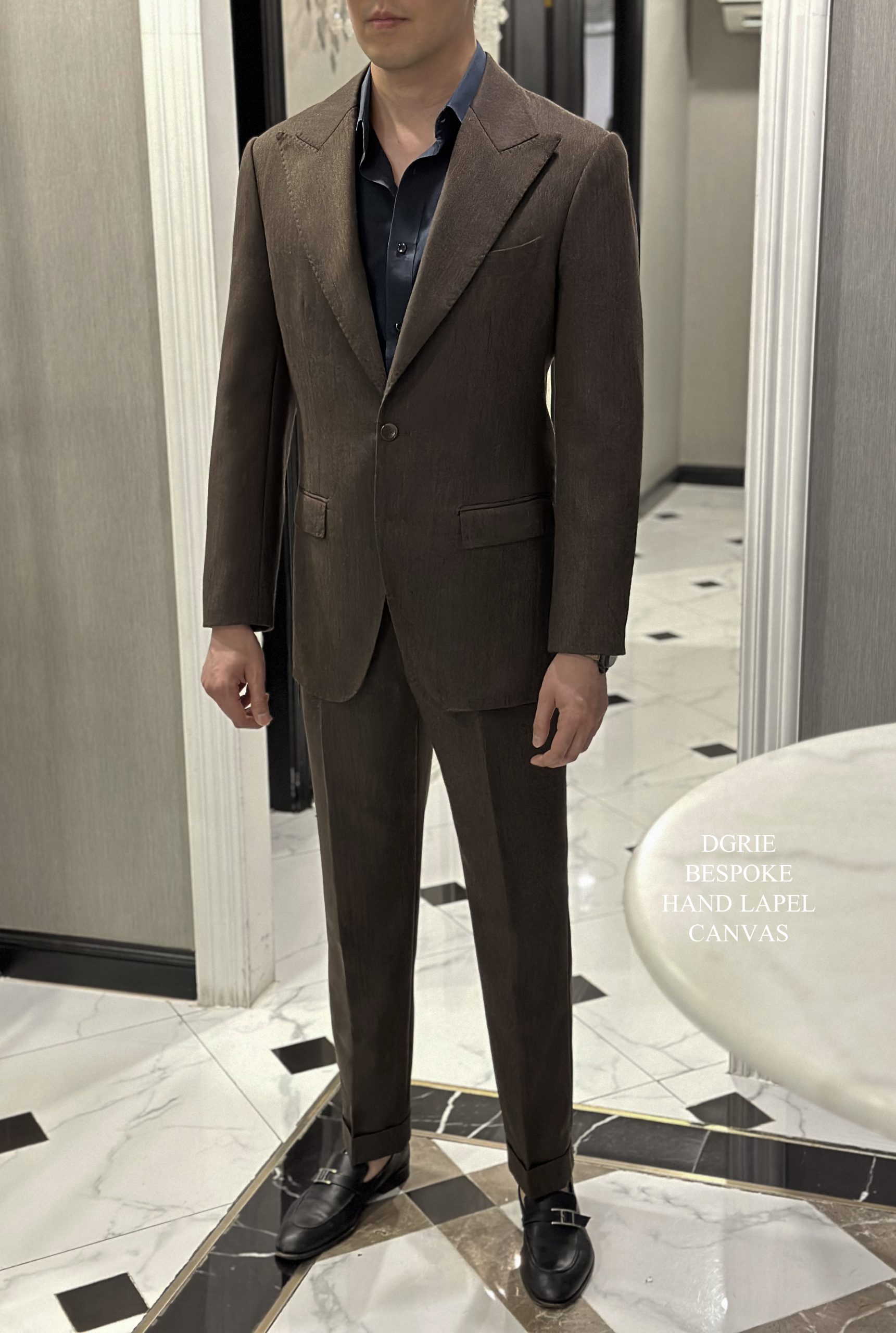 DGRIE – ตัดสูท DRAPERS HAND LAPEL CANVAS SUITS