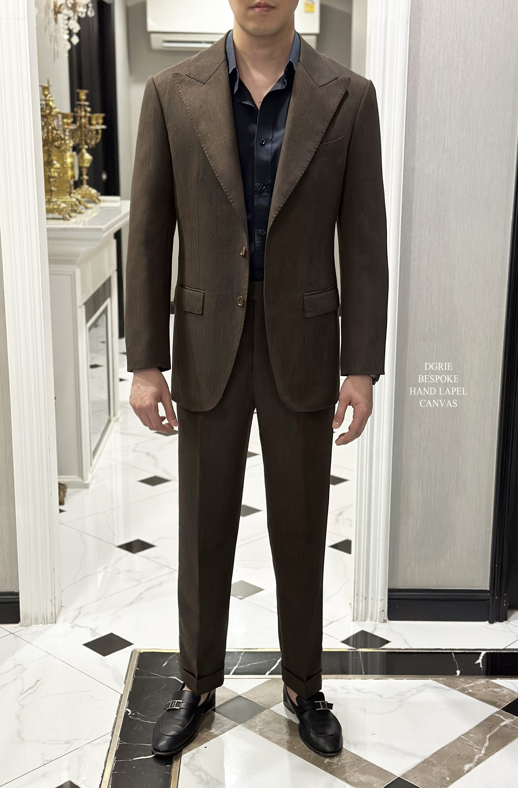 DGRIE – ตัดสูท DRAPERS HAND LAPEL CANVAS SUITS