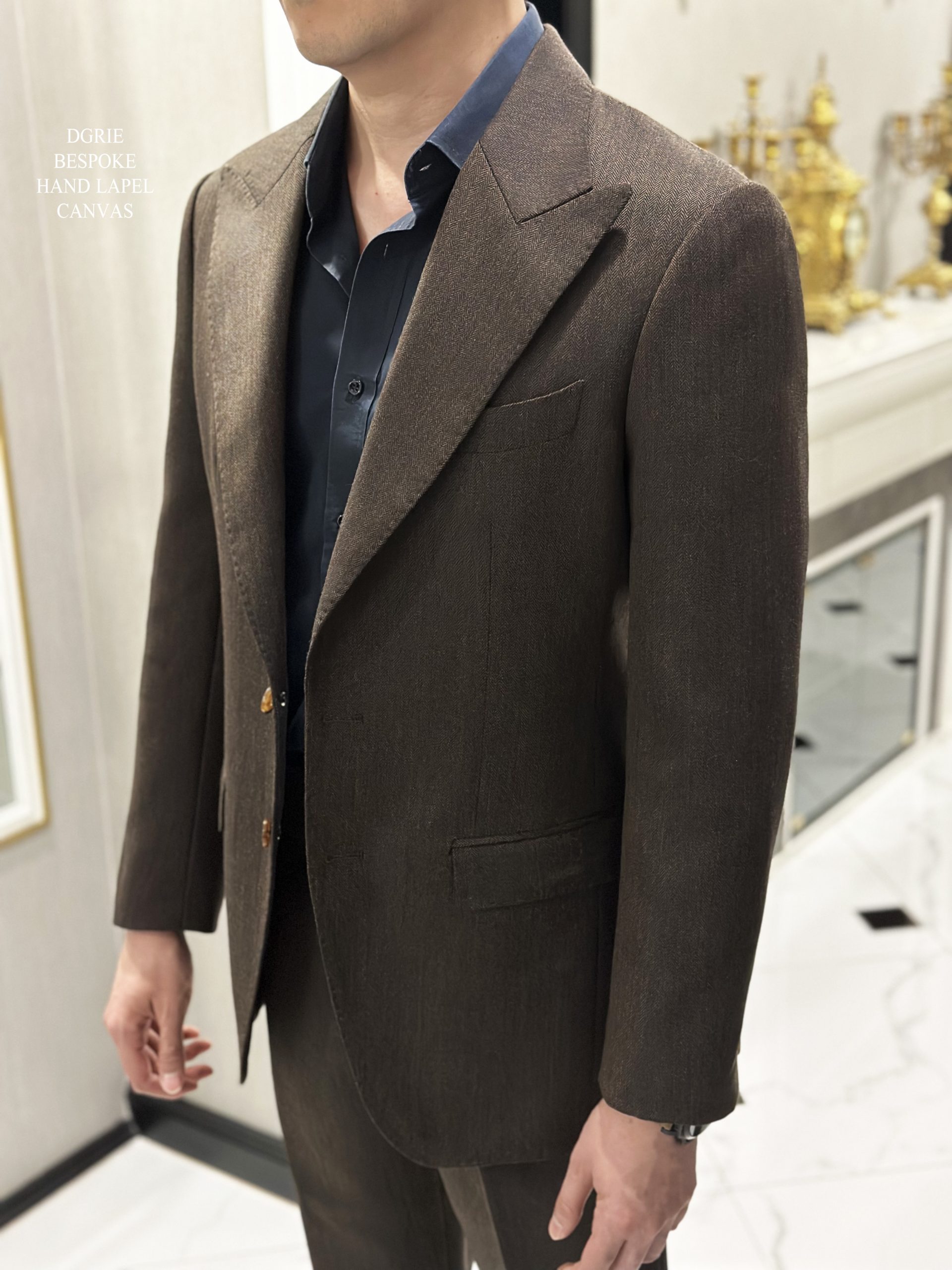 DGRIE – ตัดสูท DRAPERS HAND LAPEL CANVAS SUITS