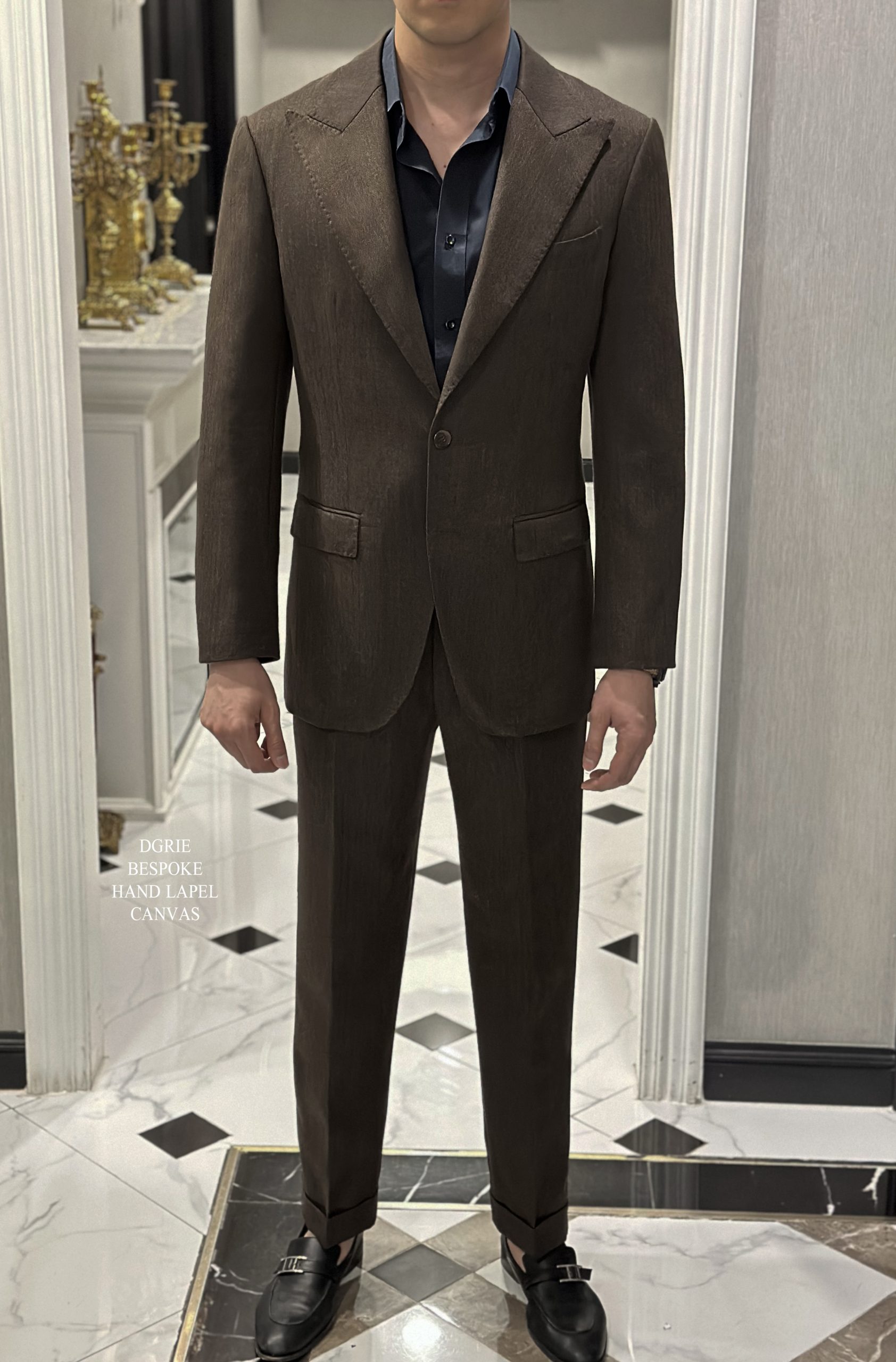 DGRIE – ตัดสูท DRAPERS HAND LAPEL CANVAS SUITS