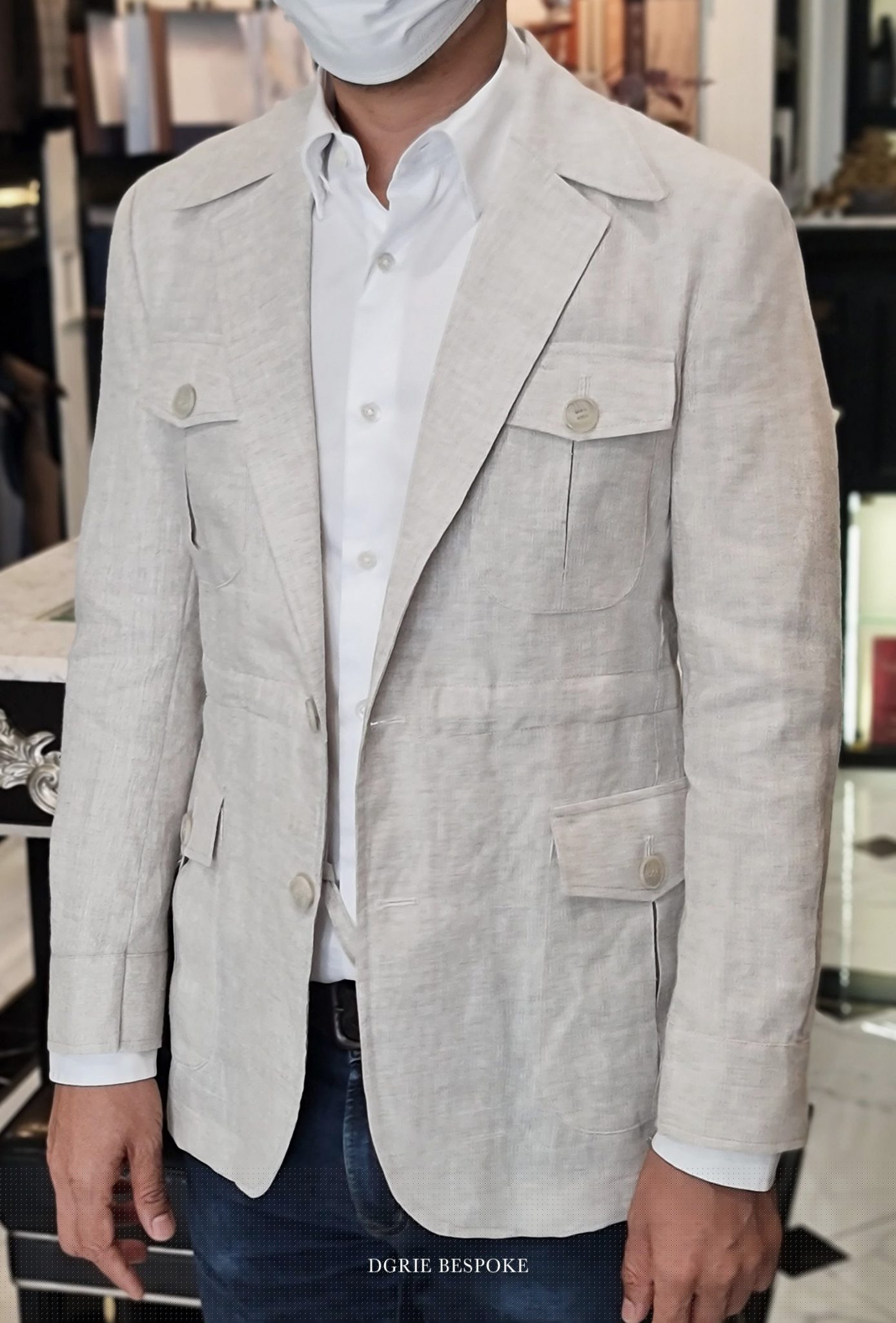 DGRIE SUMMER OUTFIT ตัดสูท หน้าร้อน ด้วยผ้าลินิน