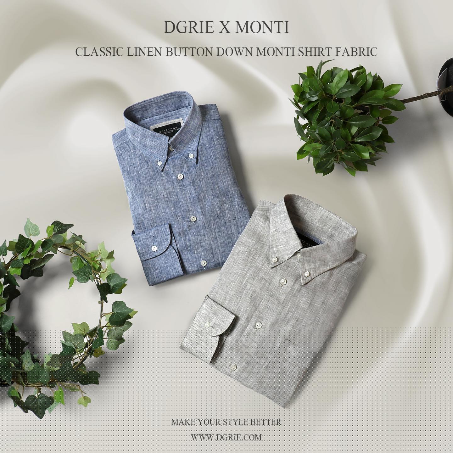DGRIE SUMMER OUTFIT ตัดสูท หน้าร้อน ด้วยผ้าลินิน