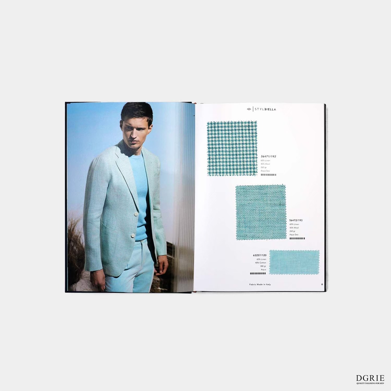 F642A333-719A-4A49-9C16-8DBA5E7980AC Stylbiella Spring 2024 Navy Book ผ้าสูทอิตาลี
