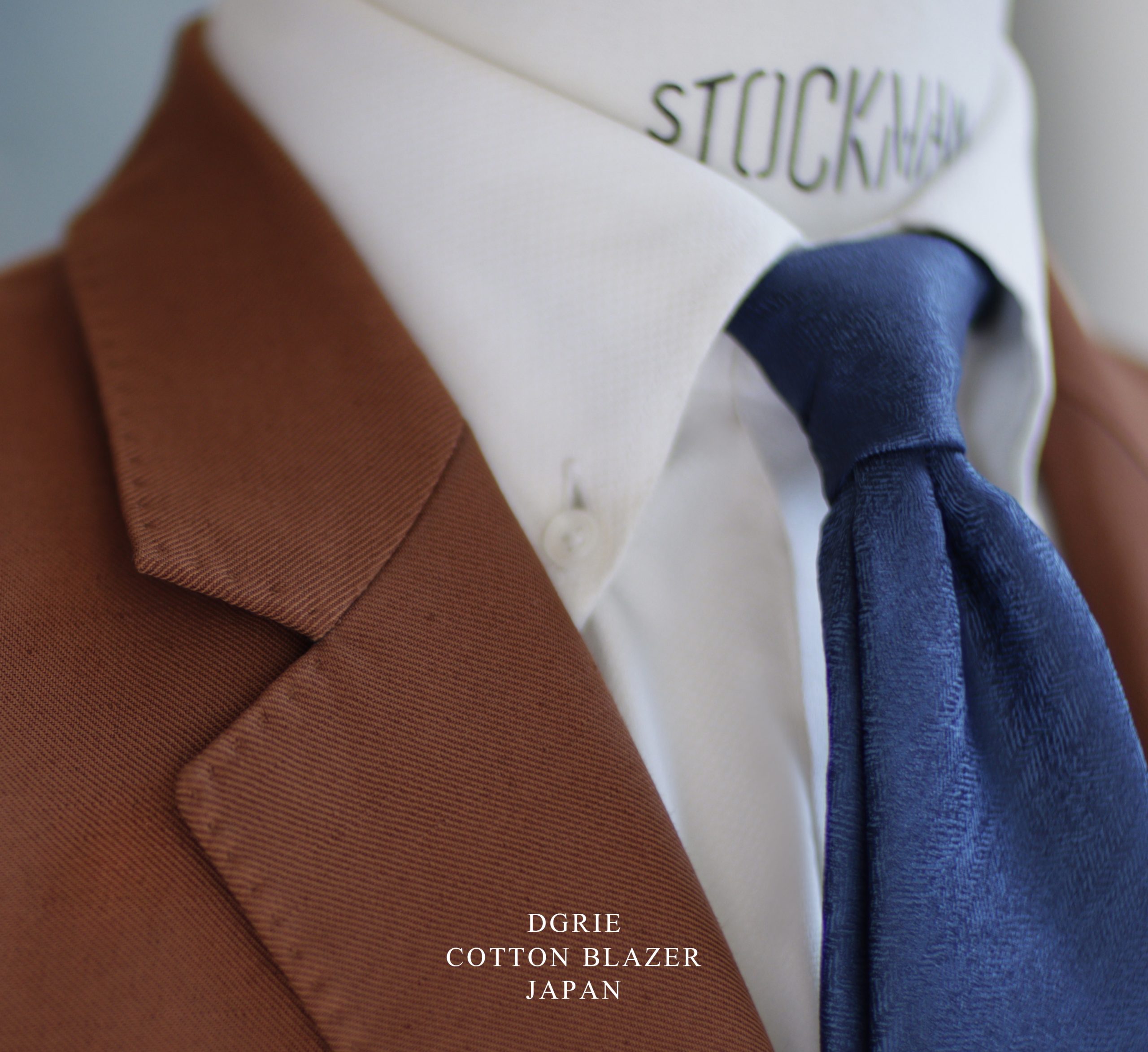 ตัดสูท สีส้มอิฐ DGRIE Classic Cotton Jacket