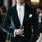 ตัดสูททักซิโด้ กำมะหยี่ DGRIE Green Velvet Tuxedo 3 ตัดสูททักซิโด้ กำมะหยี่ DGRIE Green Velvet Tuxedo