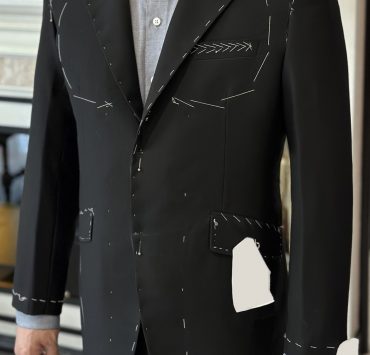 ตัดสูท สีดำ Fitting DGRIE Classic Black Suits