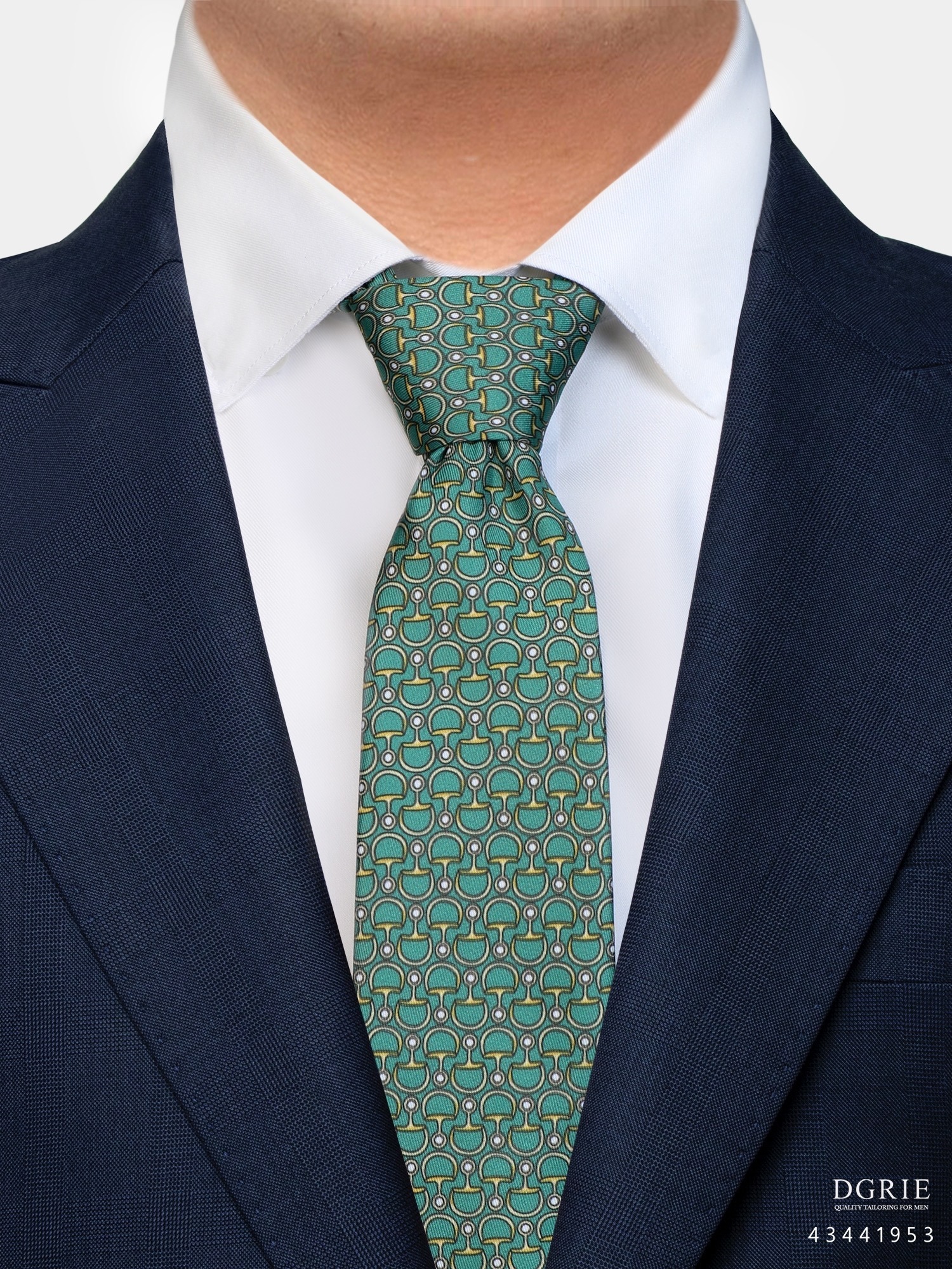 เนคไท GROMETRY Multi 1970s Vintage Necktie | DGRIE