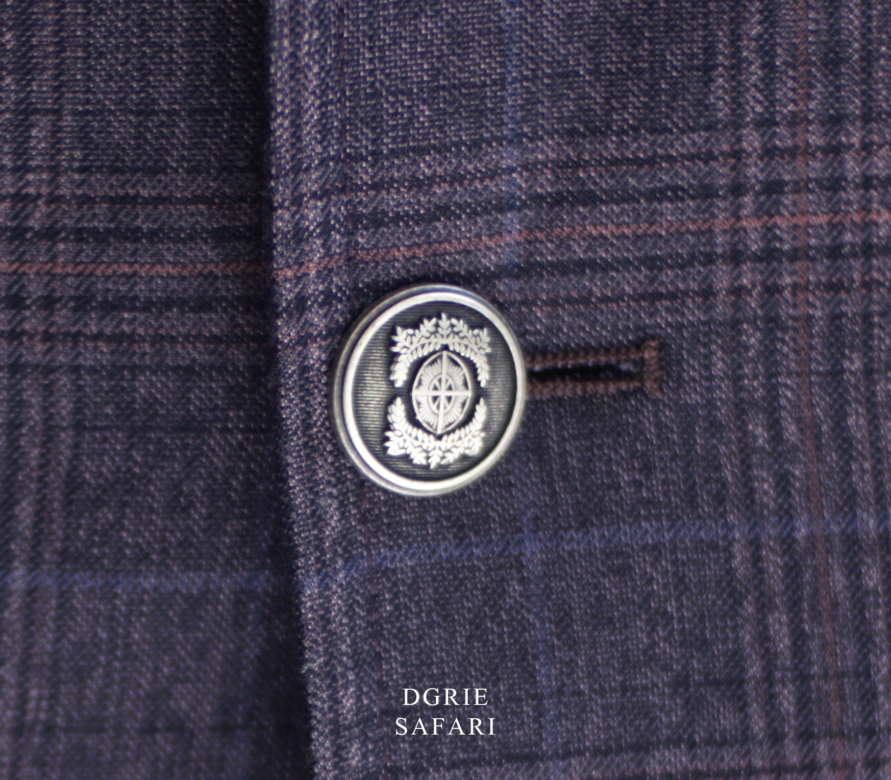 ตัดเสื้อซาฟารี ชุดซาฟารี วินเทจ DGRIE Flannel Wool Safari Jacket