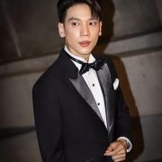 เสื้อสูททักซิโด้ K. Kornkan | Drago Super Black Tuxedo Suits