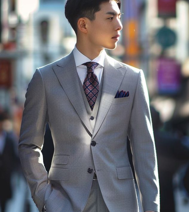 ตัดสูทสีเทาอ่อน ผ้า Loro Piana Light Grey suits 19 ตัดสูทสีเทาอ่อน ผ้า Loro Piana Light Grey suits
