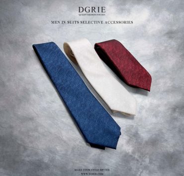 เนคไท Multi France - Herringbone Necktie | DGRIE