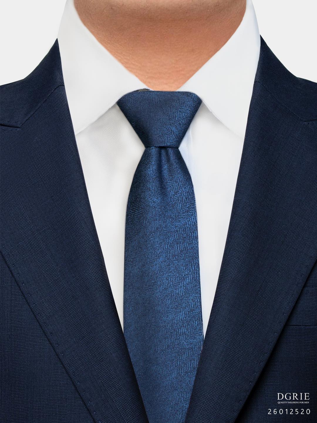 เนคไท Multi France - Herringbone Necktie | DGRIE