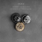เข็มกลัดติดปกสูท Round Shape of Symbolic Broochs - DGRIE