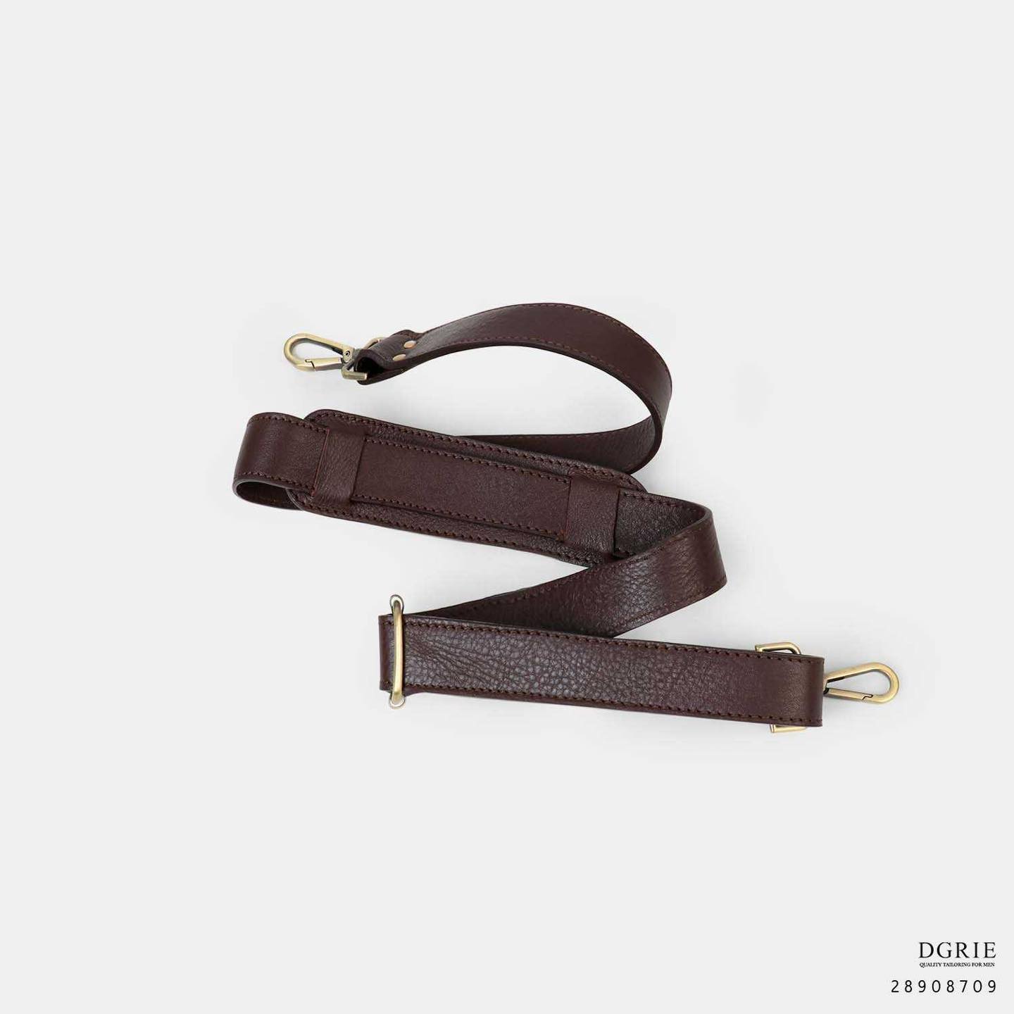 กระเป๋าหนัง Safari Large Leather Black