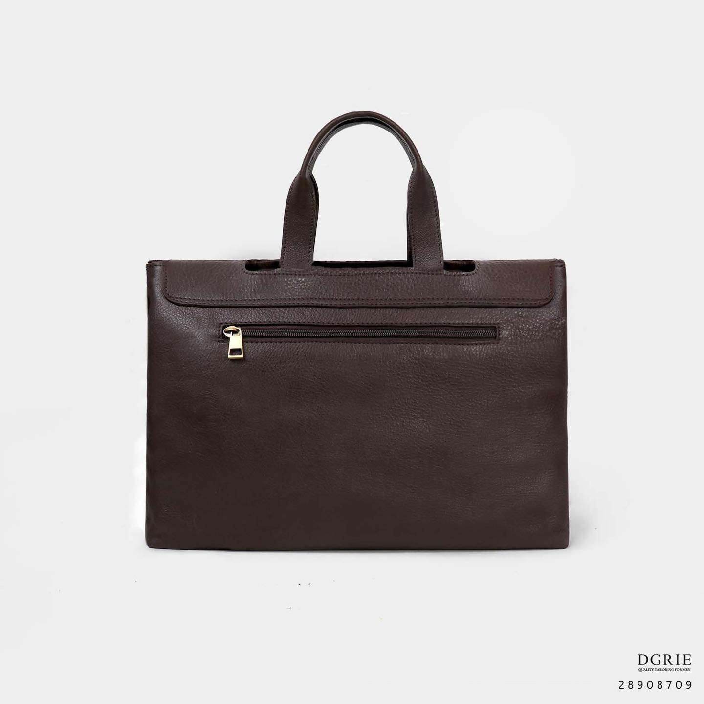 กระเป๋าหนัง Safari Large Leather Black