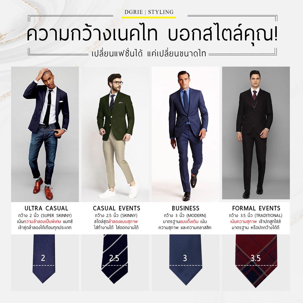 442415395_845431100953465_5142974036519635501_n ความกว้างเนคไท บอกสไตล์คุณ The width of your tie