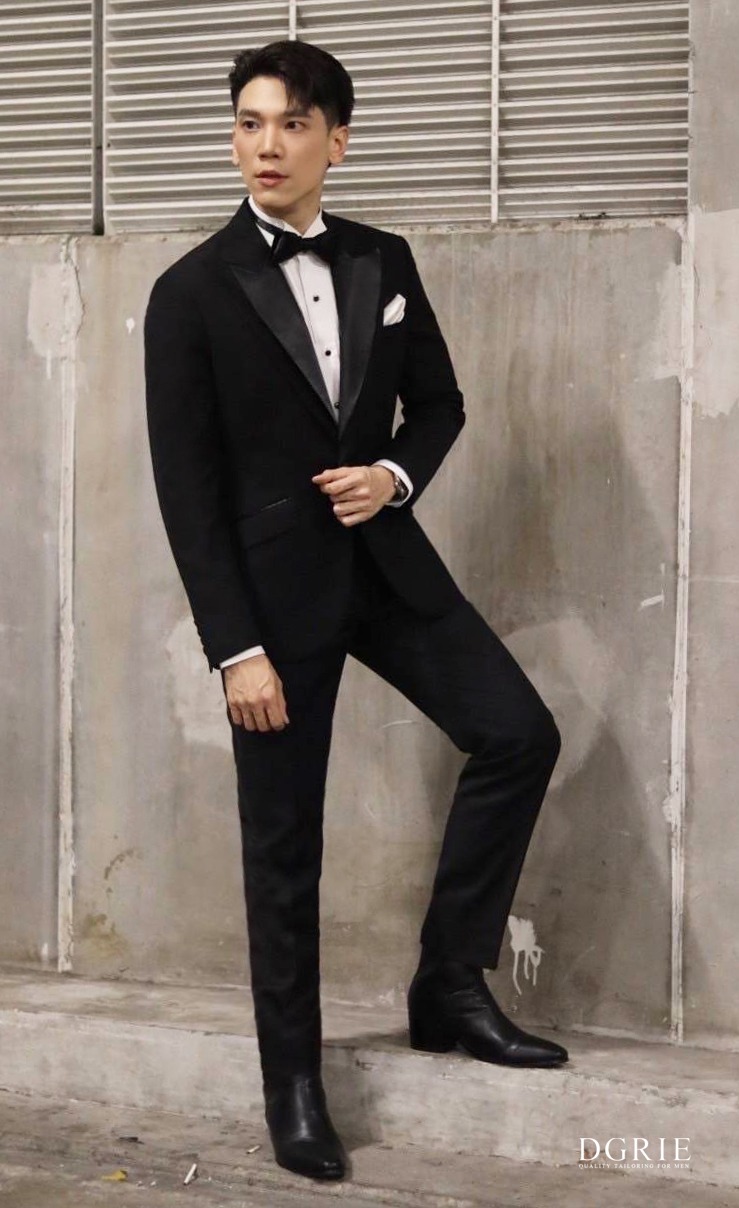 DGRIE Spotlight : K. Kornkan - Double Peak Lapel Tuxedo