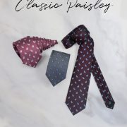 เนคไทลายเพสลีย์ 100% SILK PAISLEY TIE - DGRIE 3 เนคไทลายเพสลีย์ 100% SILK PAISLEY TIE - DGRIE