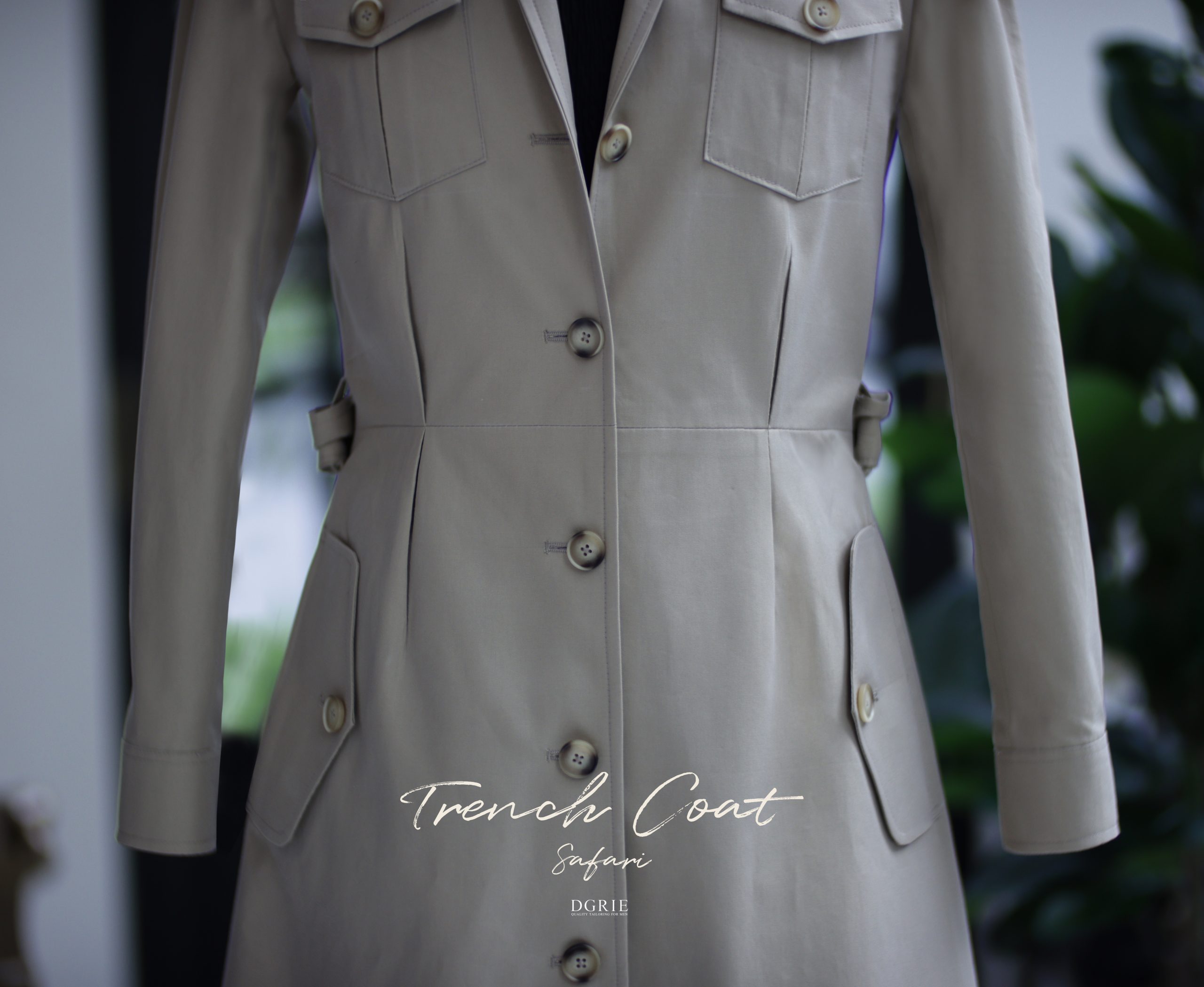 Trench Coat Safari ตัดเทรนช์โค้ท