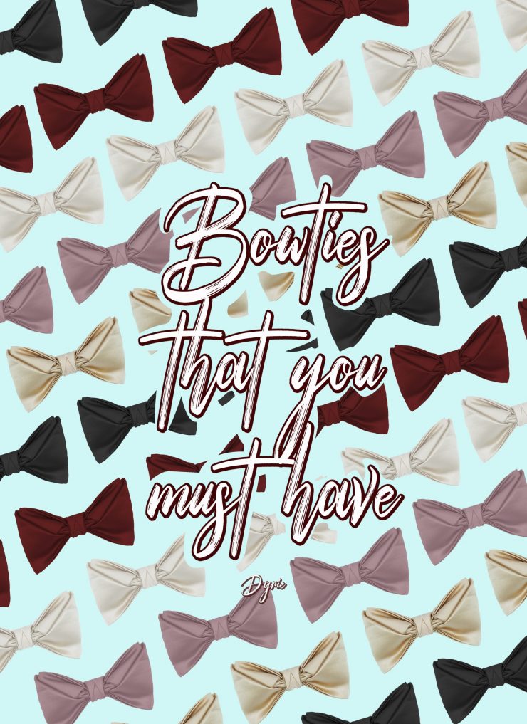 โบว์ไท Butterfly Bow Tie 2 Layer