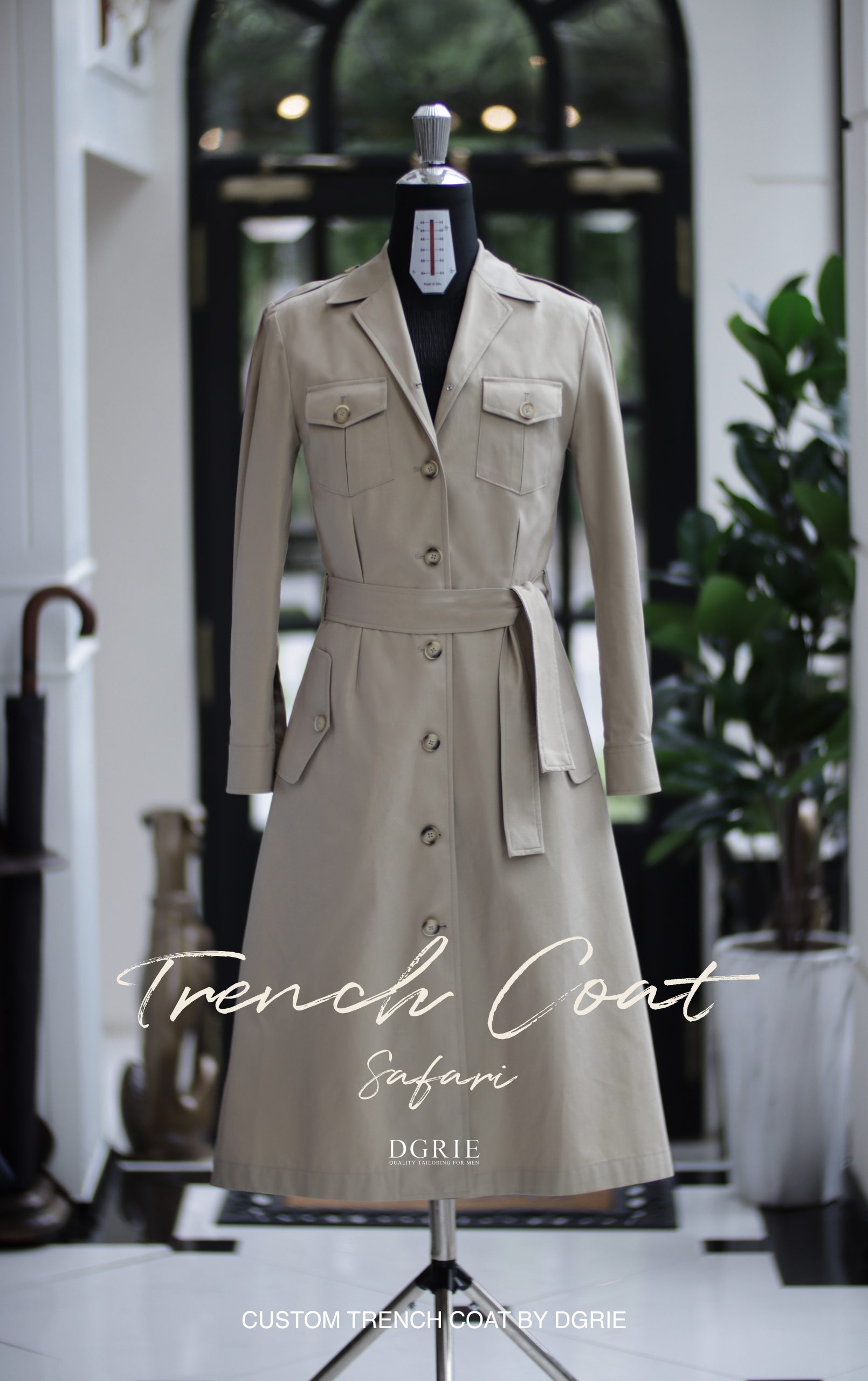 Trench Coat Safari ตัดเทรนช์โค้ท