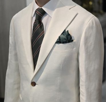 ตัดสูทลินินสีขาวออฟไวท์ DGRIE Classic Ivory White Linen Suits 15 ตัดสูทลินินสีขาวออฟไวท์ DGRIE Classic Ivory White Linen Suits