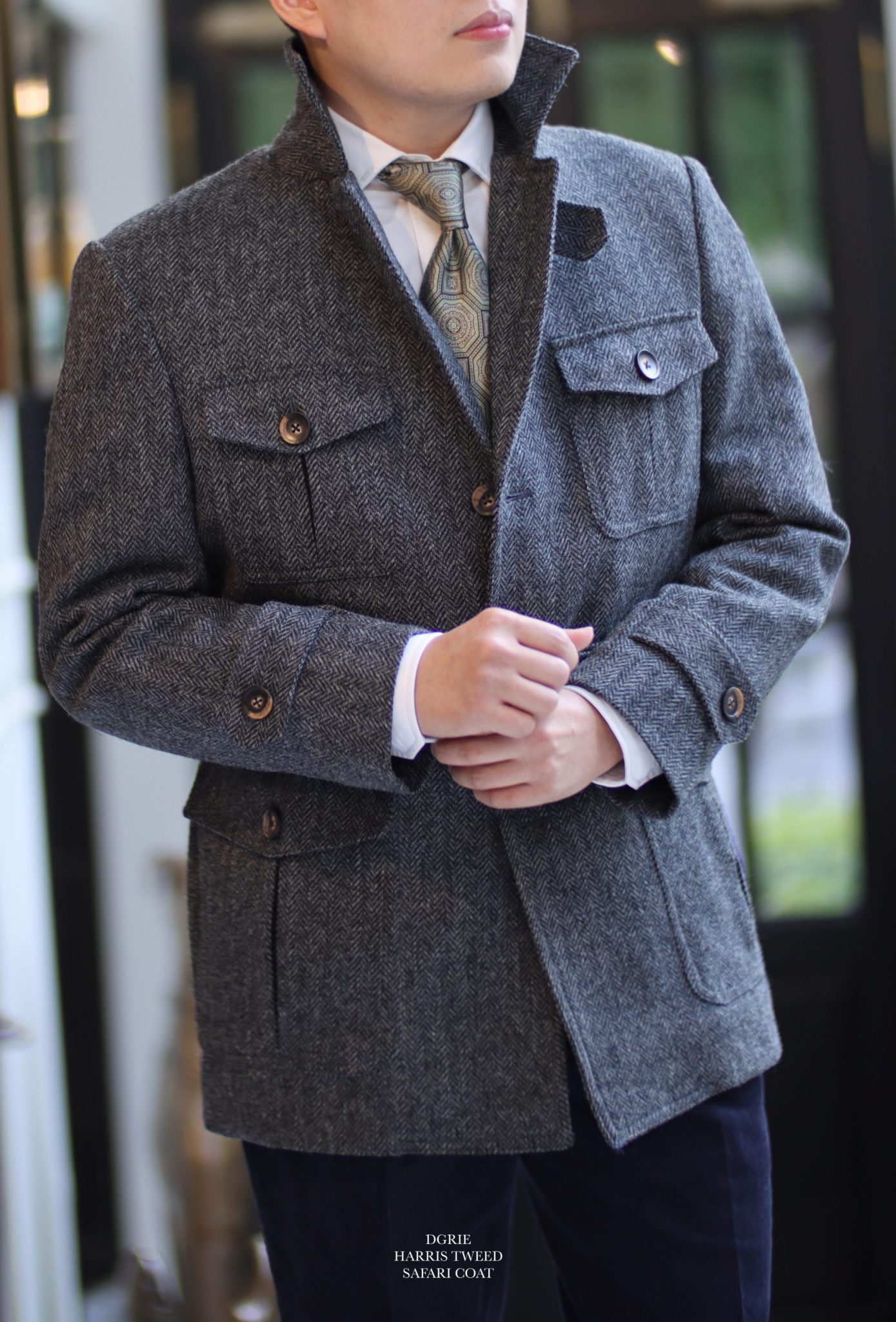 DGRIE OVERCOAT เตรียม ตัดเสื้อซาฟารีแจ็คเก็ต กันหนาว