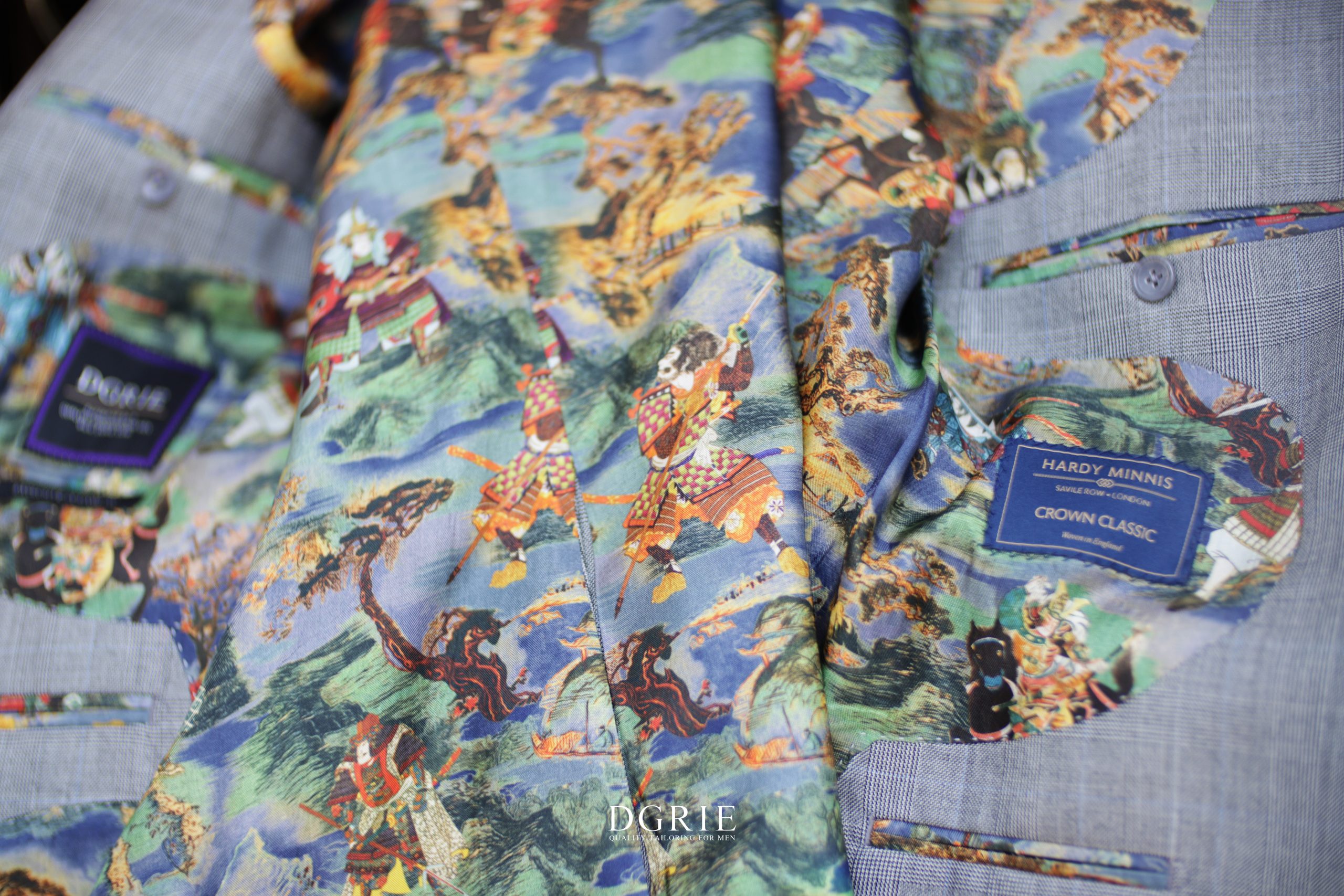 IMG_9724 copy ตัดสูทหางม้า สีเทาลายตาราง Full Cavas Classic Check Suits
